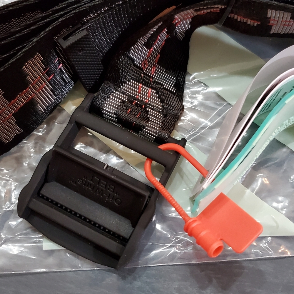 Industrial Belt Black OFF-WHITE Virgil Abloh